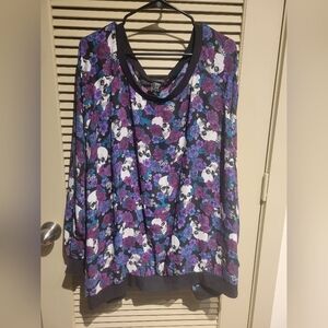 Torrid Skull Top Size 5